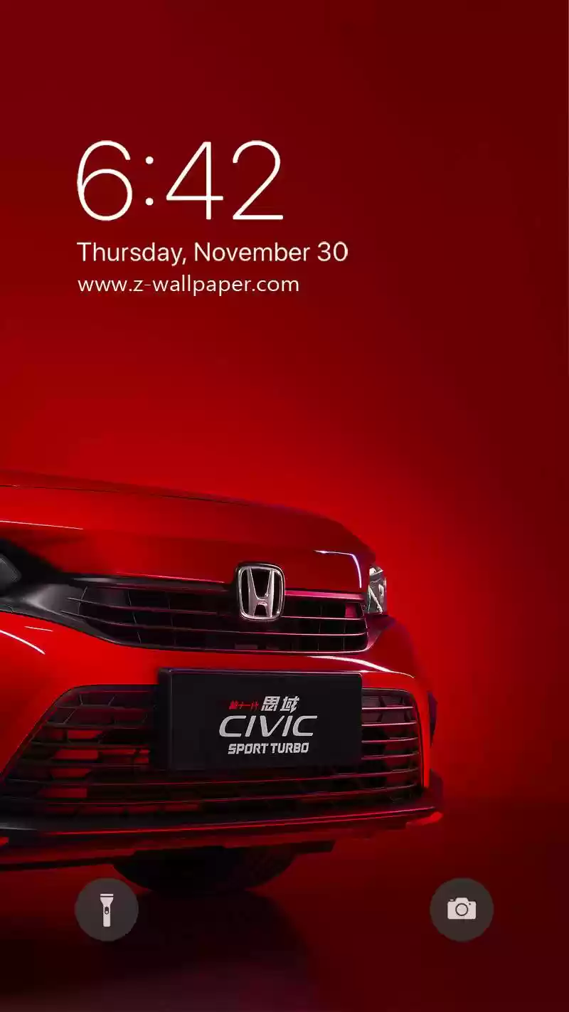Honda Civic Car Mobile Phone Wallpapers