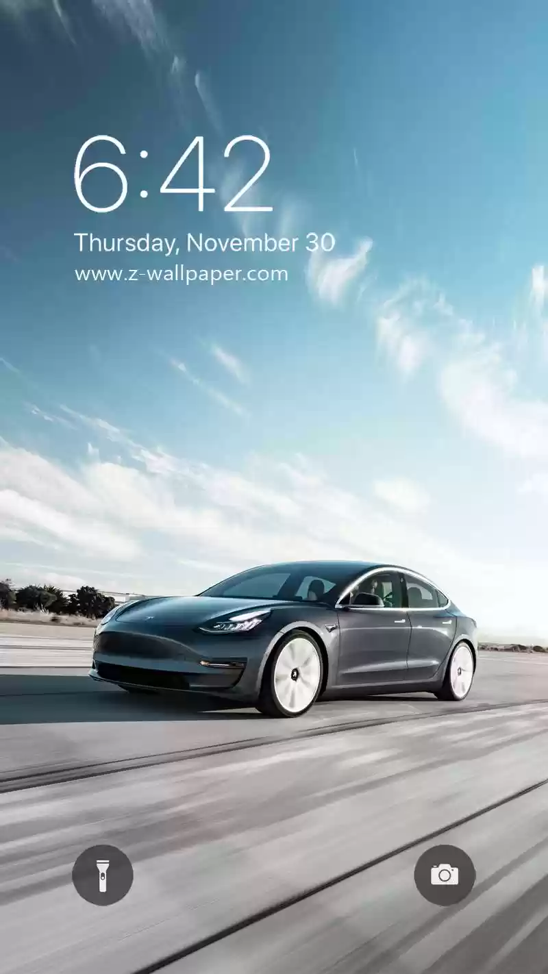 Tesla Model 3 Car Mobile Phone Wallpapers