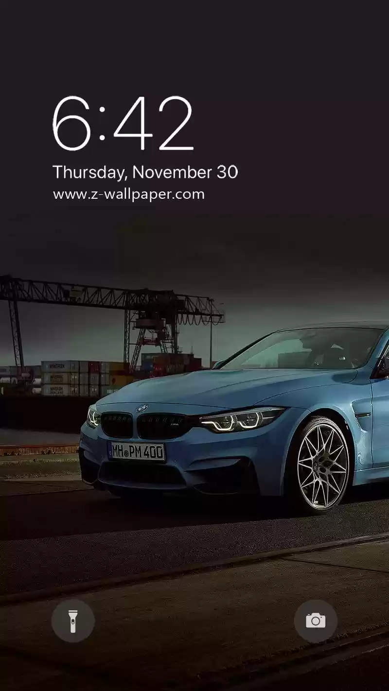 BMW M4 Blue Car Mobile Phone Wallpapers
