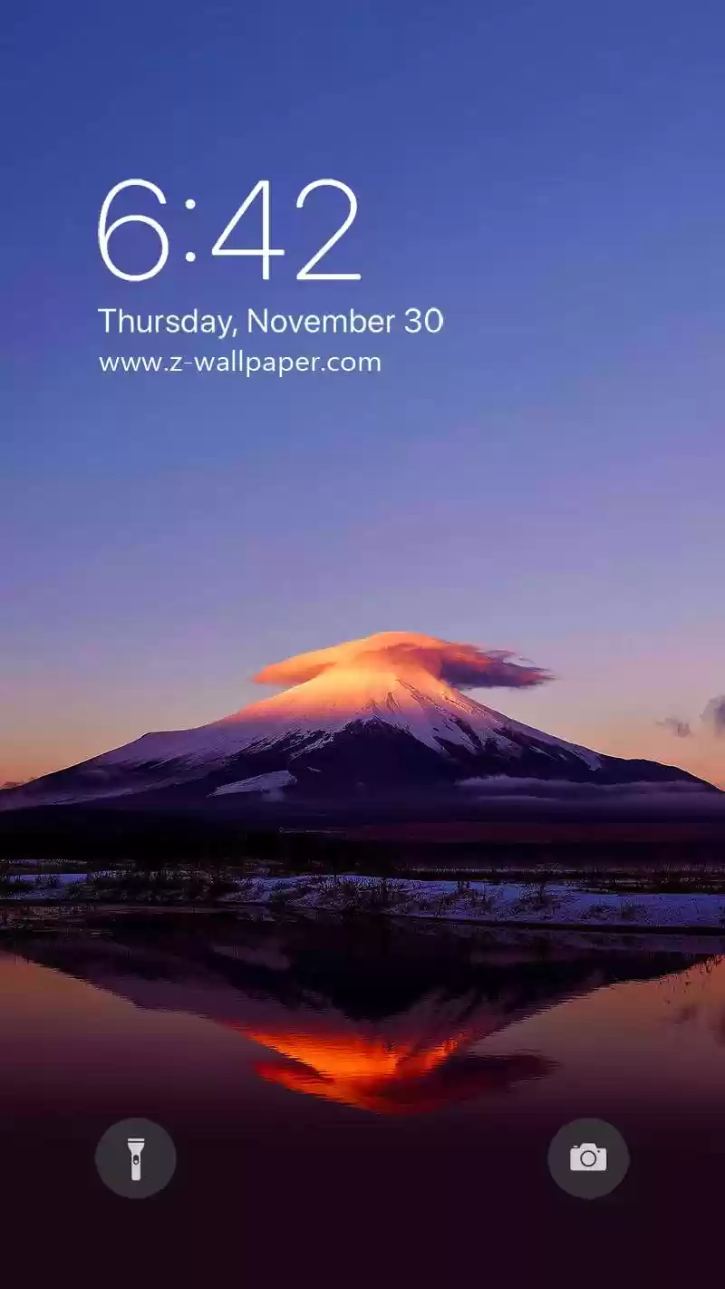 Japan Fuji Mountain Landscape Mobile Phone Wallpapers