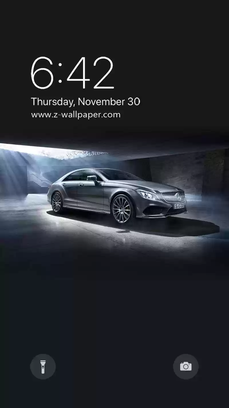 Mercedes-Benz CLS Light Car Mobile Phone Wallpapers