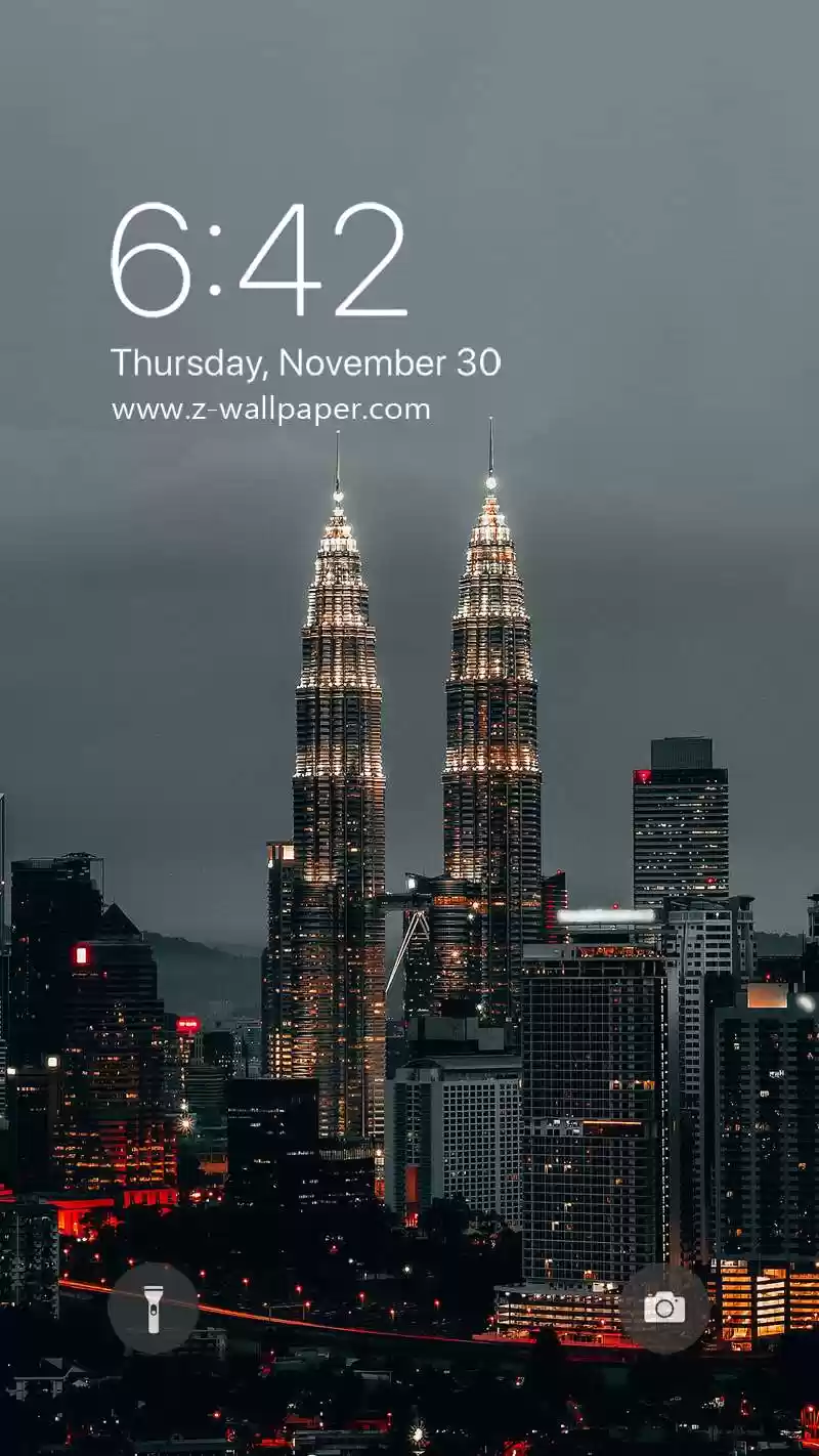 Malaysia Petronas Towers Travel Mobile Phone Wallpapers