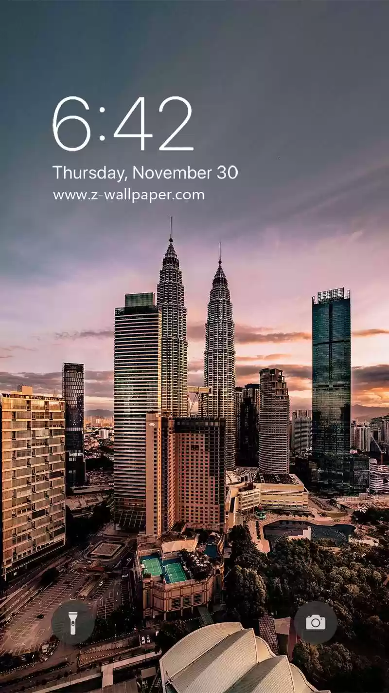 Malaysia Petronas Towers Travel Mobile Phone Wallpapers