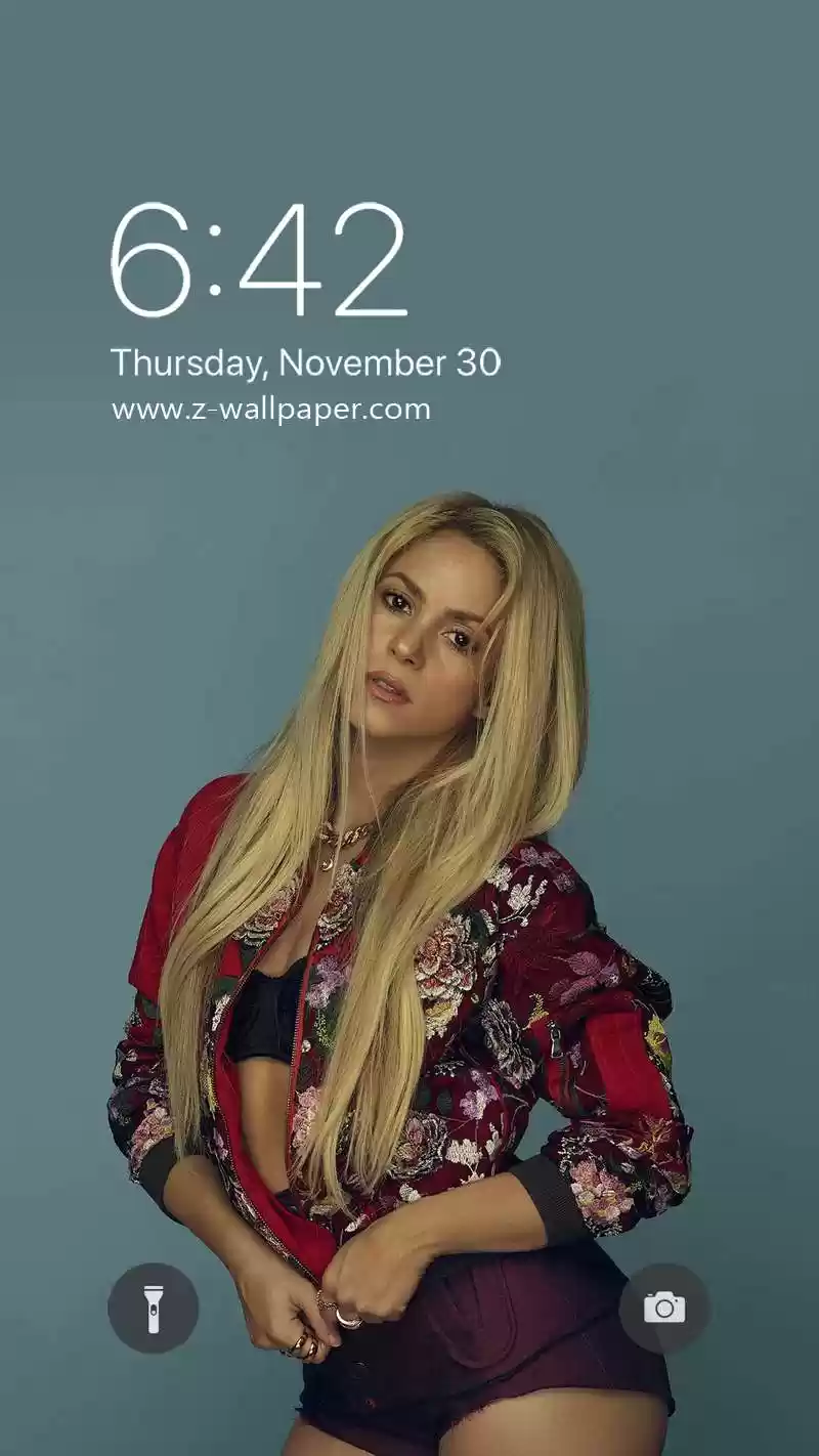 Shakira Fashion Mobile Phone Wallpapers