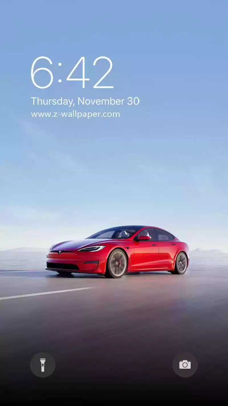 Tesla Model S Car Mobile Phone Wallpapers