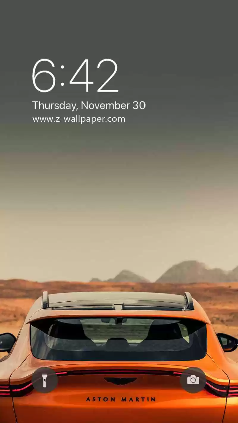 Aston Martin DBX Desert Car Mobile Phone Wallpapers
