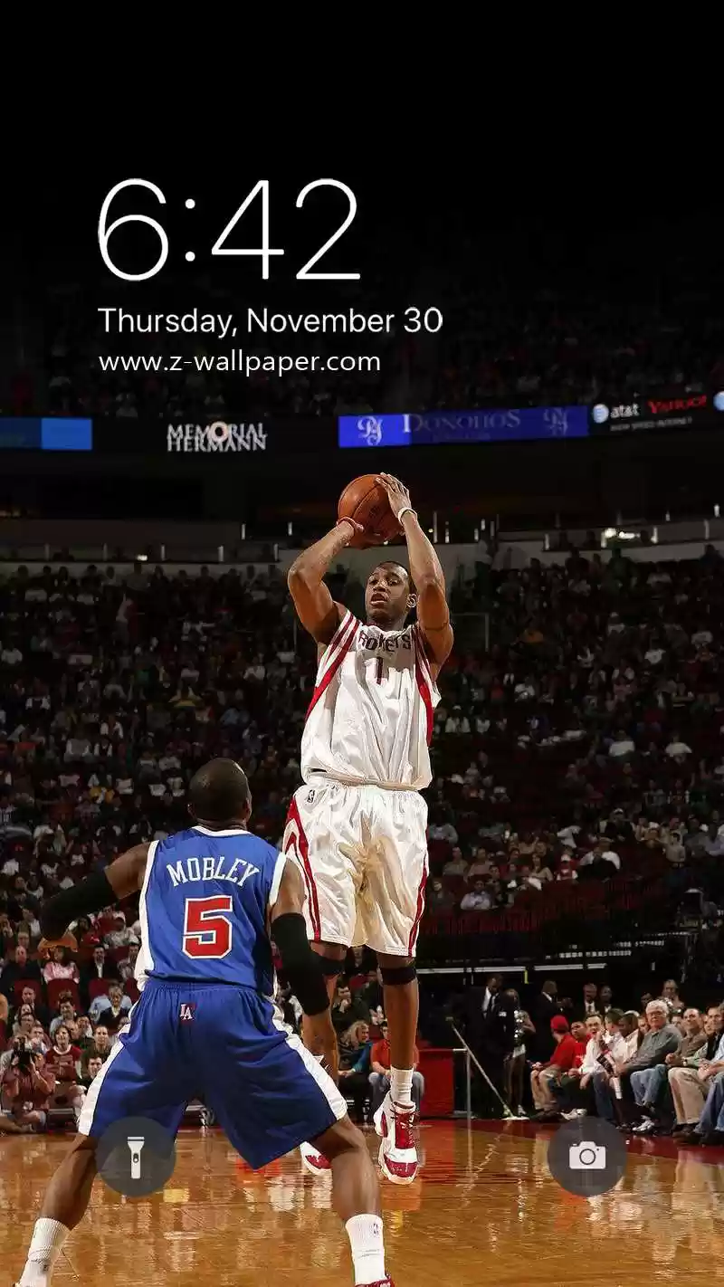 NBA Tracy McGrady Mobile Phone Wallpapers 01
